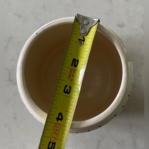 Vintage B & D Large Canister Cookie Jar 3 Dance Bears Chef Hat Japan Ceramic - Picture 4 of 11